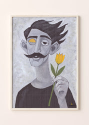 50’lik sarı lale, Poster