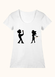 Aşkperest, Geniş Yaka Tişört