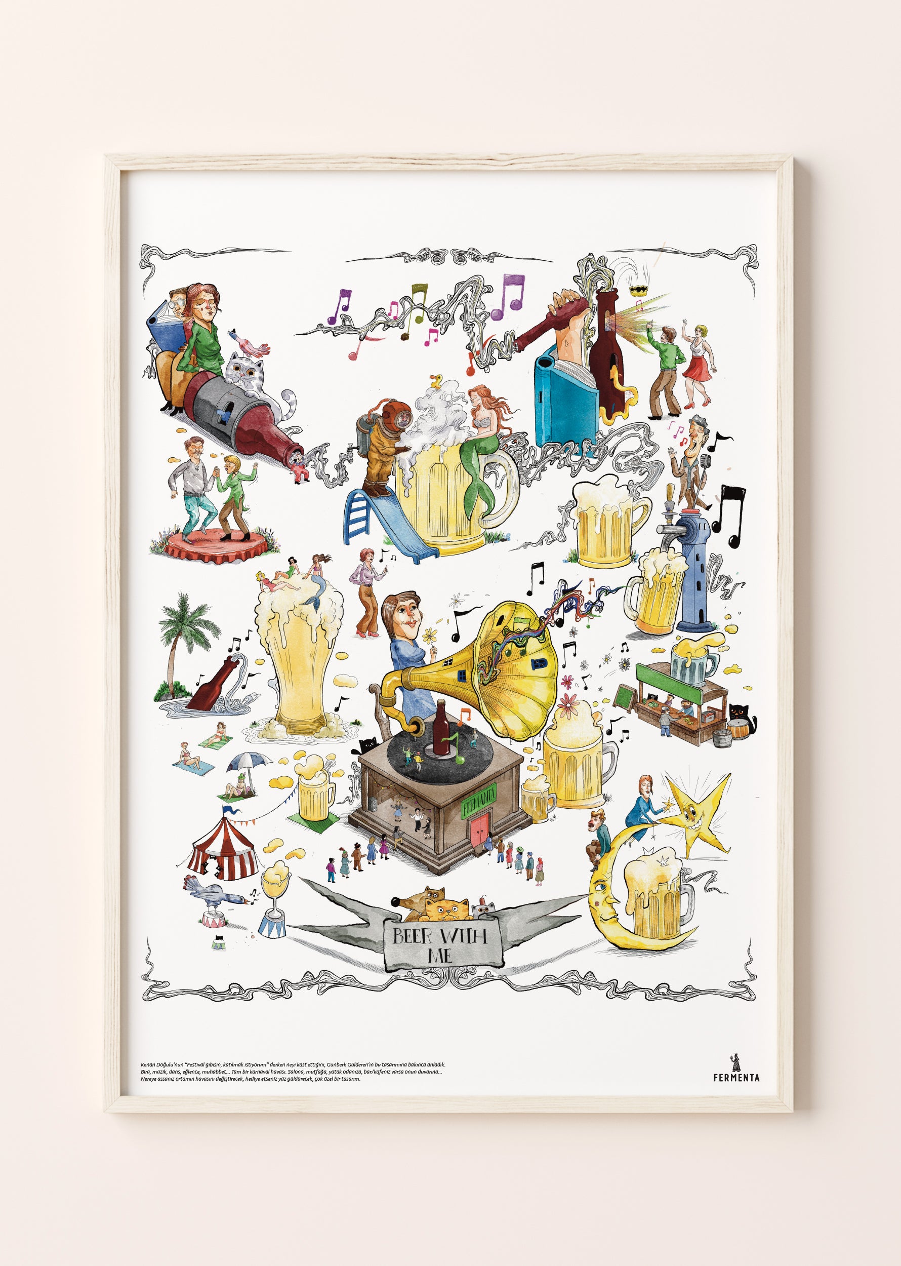Beer with me, Poster