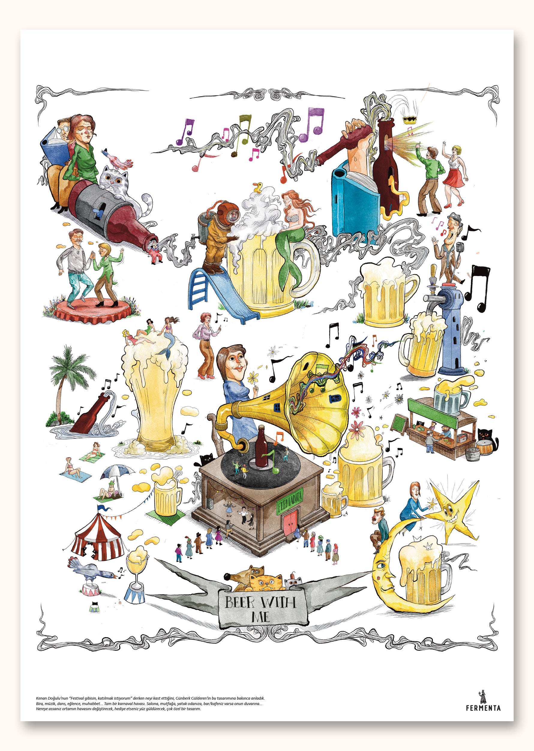 Beer with me, Poster