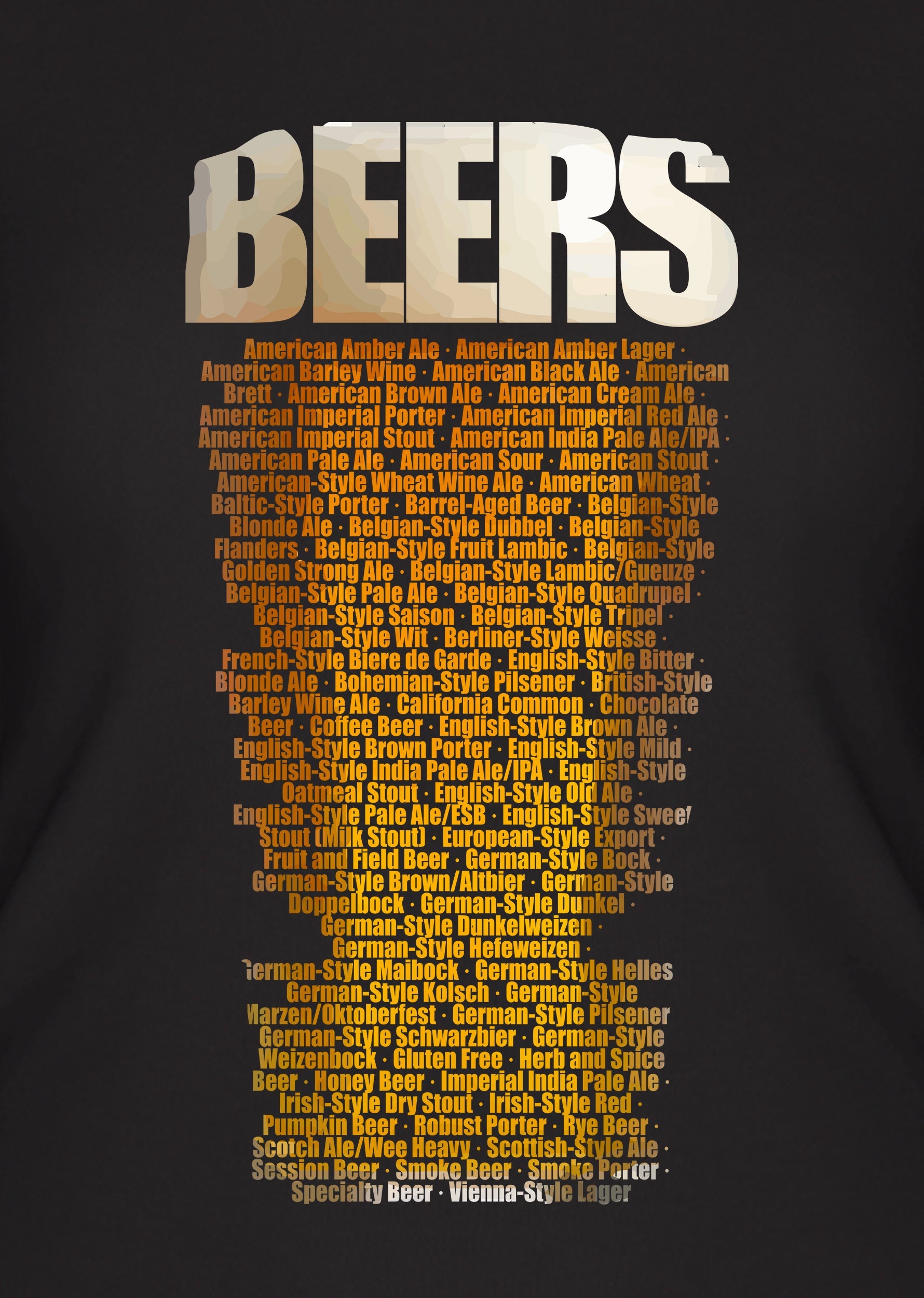 Beers, Kadın Tişört