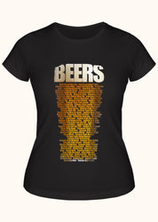 Beers, Kadın Tişört