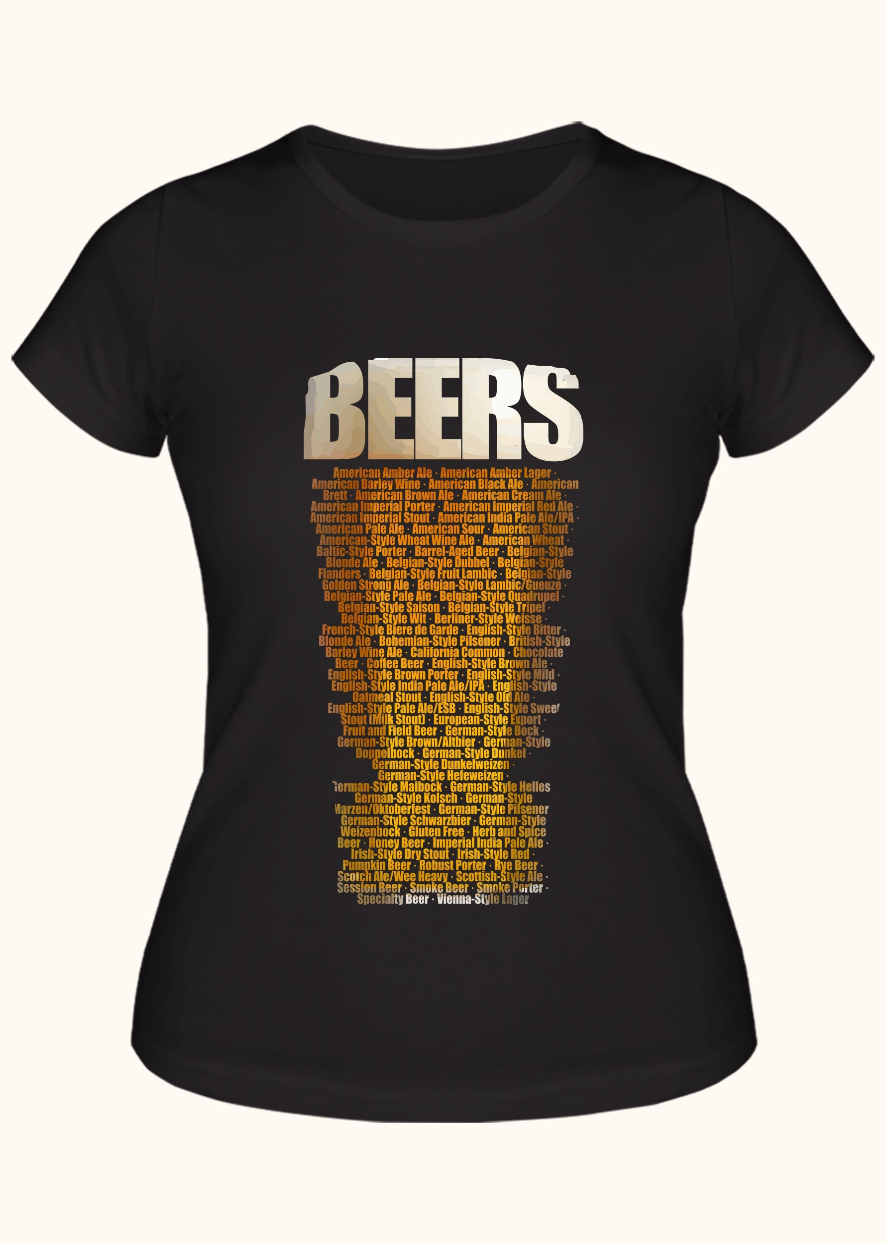 Beers, Kadın Tişört