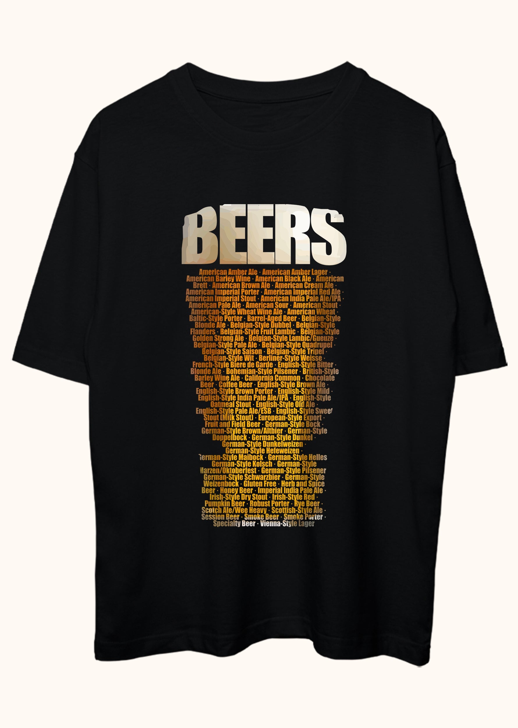 Beers, Oversize Tişört