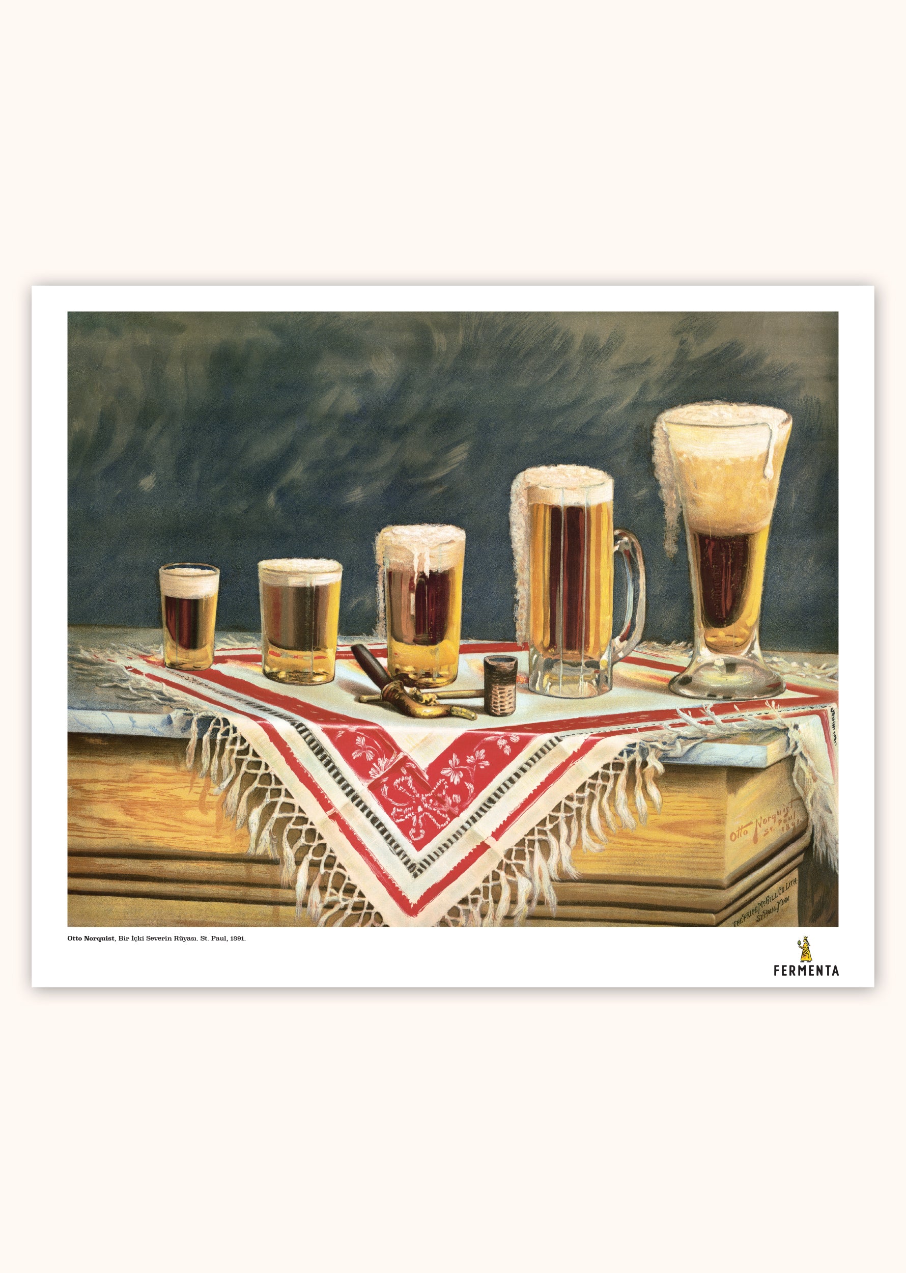 Bir İçki Severin Rüyası, Poster