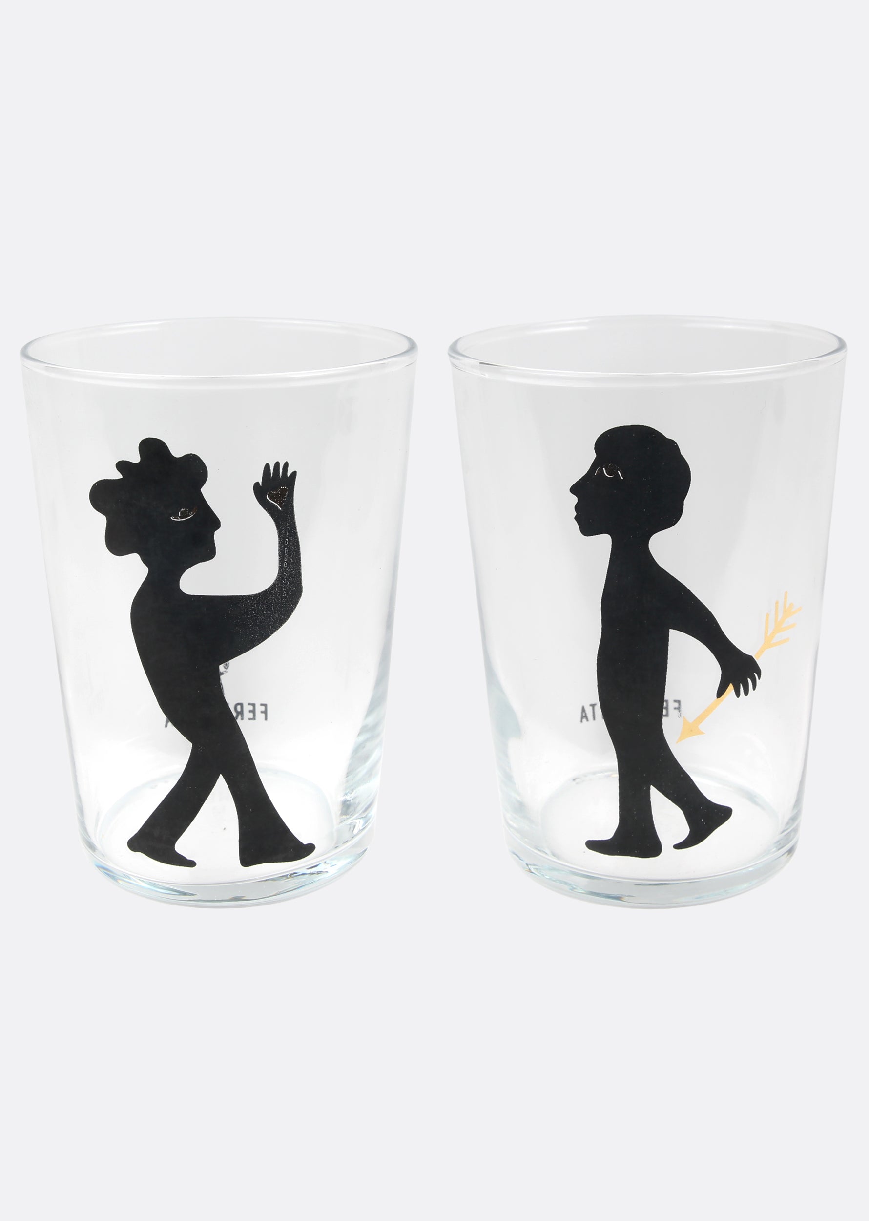 Burdayım aşkım!, İkili Pint Bardak Set