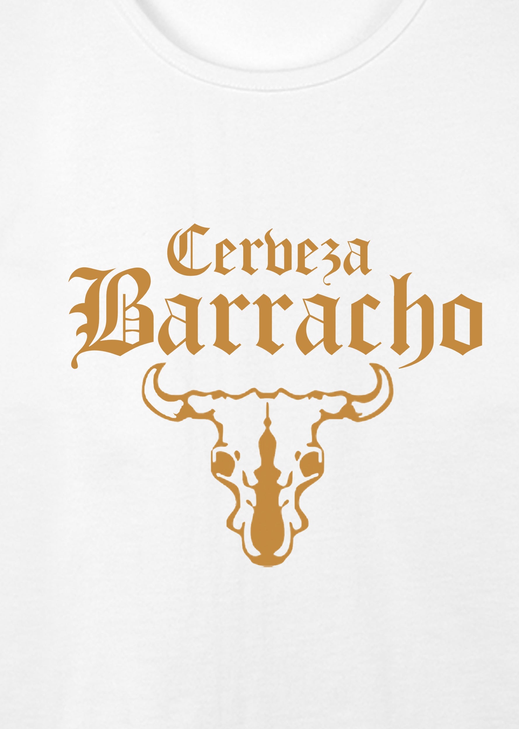 Cerveza Barracho, Geniş Yaka Tişört