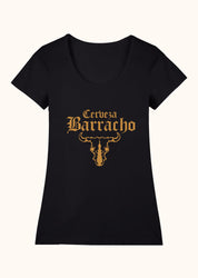 Cerveza Barracho, Geniş Yaka Tişört