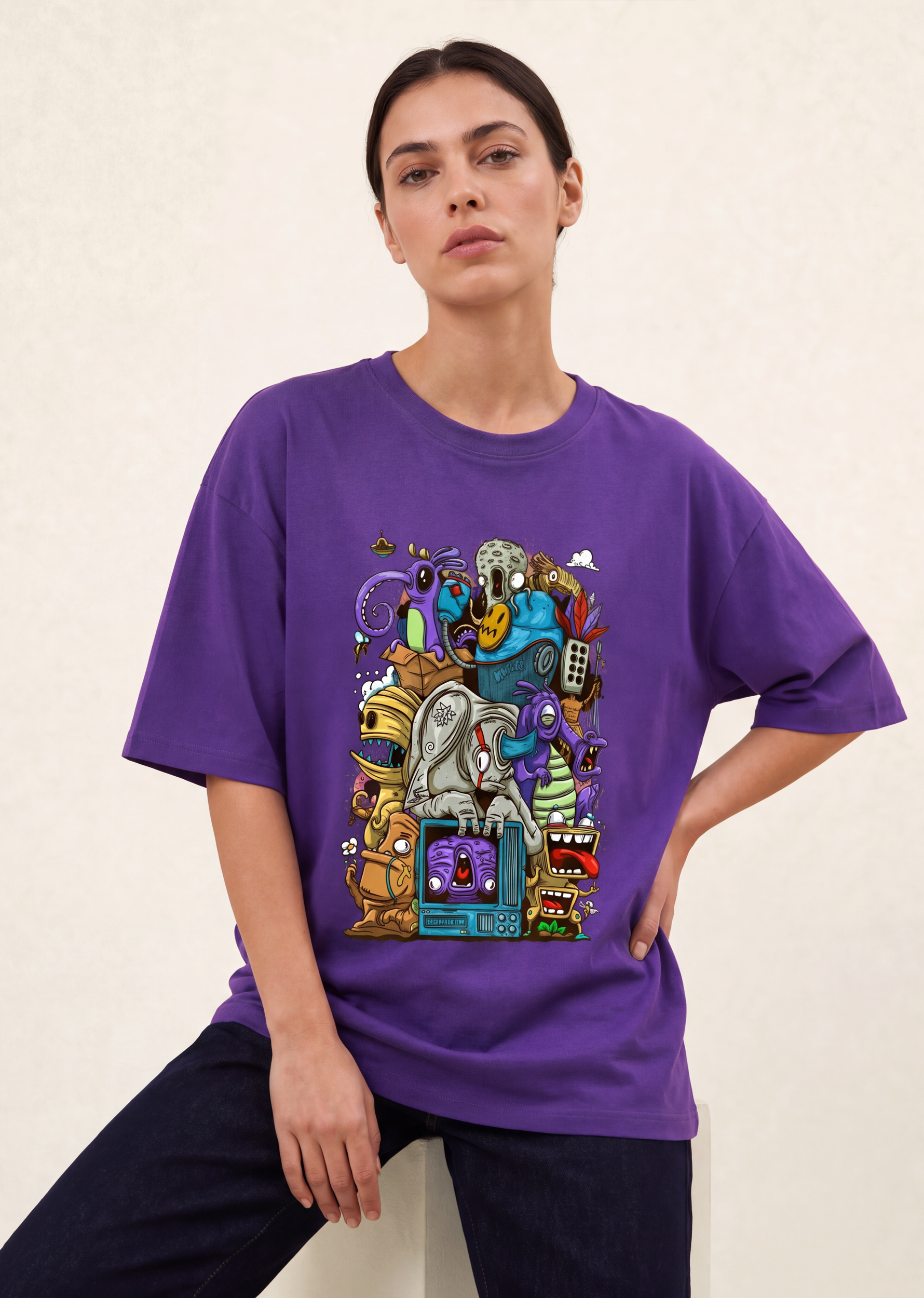 Dünyanın Çivisi Çıktı, Oversize Tişört