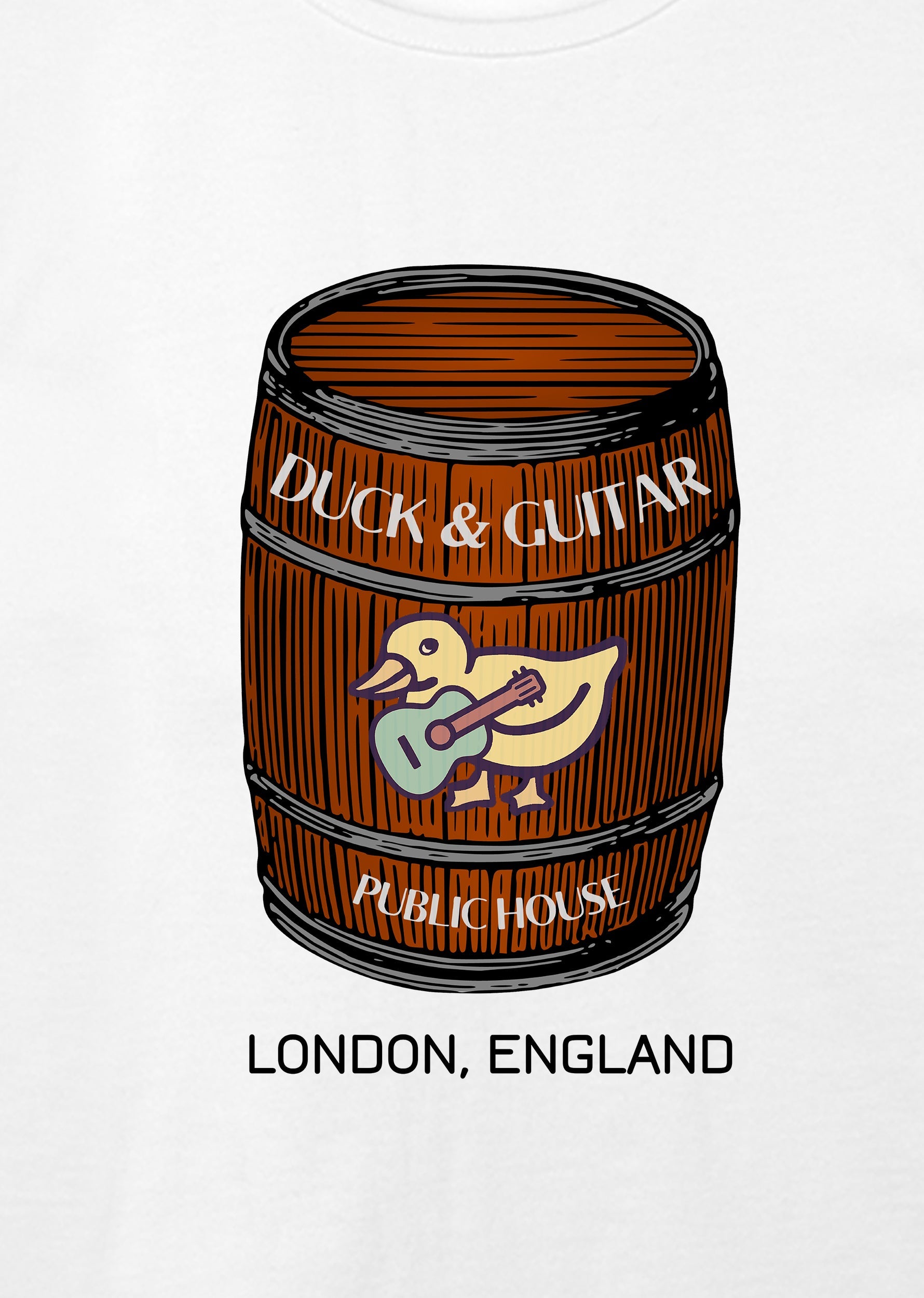 Duck the Rock, Geniş Yaka Tişört