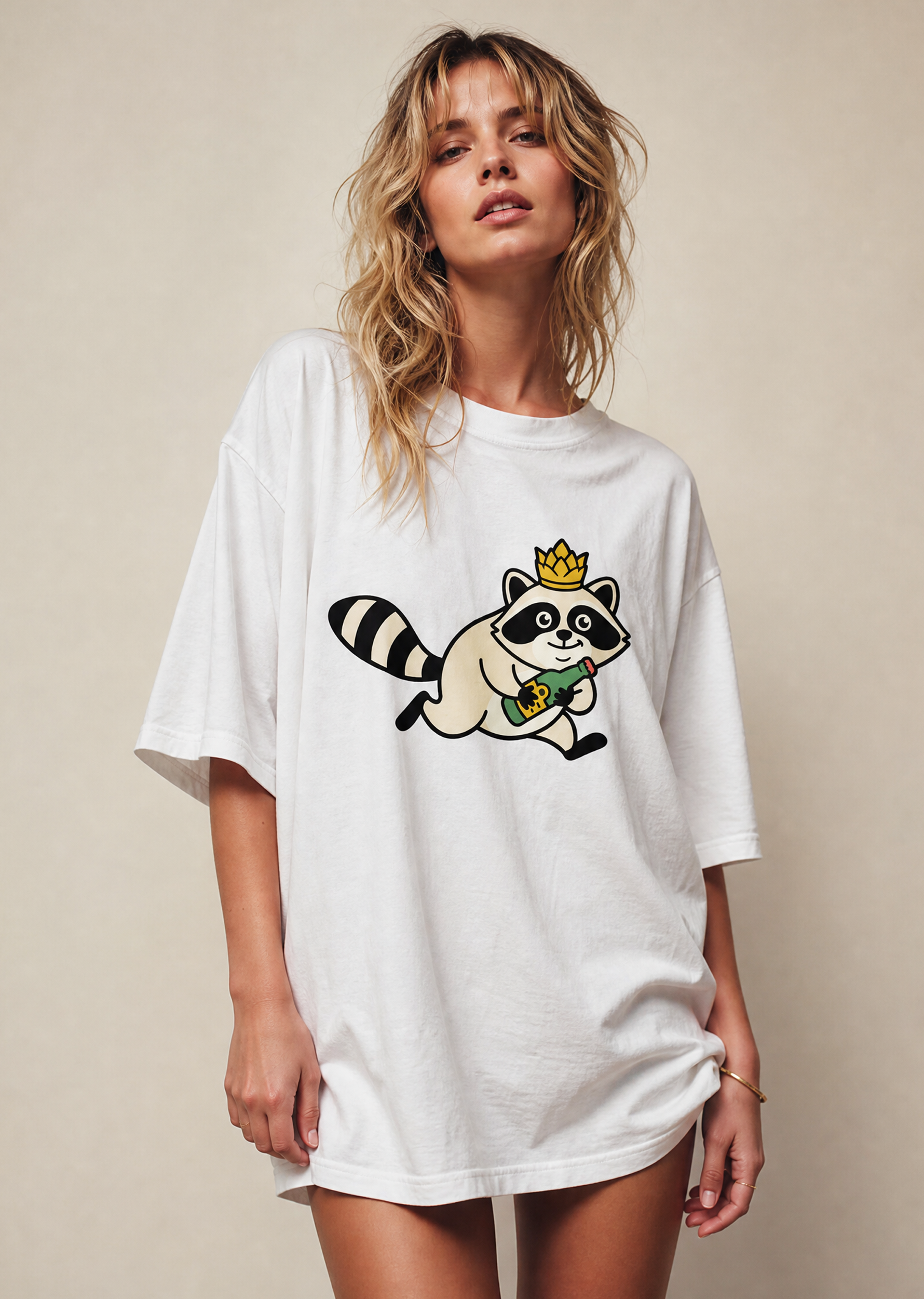 Hırsız rakun, Oversize Tişört