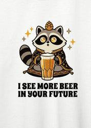 I see more beer in your future, Oversize Tişört
