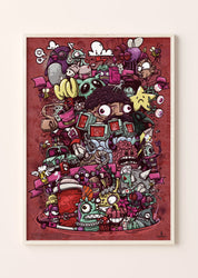 Illustrated Deliriums, Poster