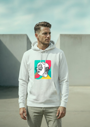 Journey, Oversize Unisex Kapüşonlu Sweatshirt