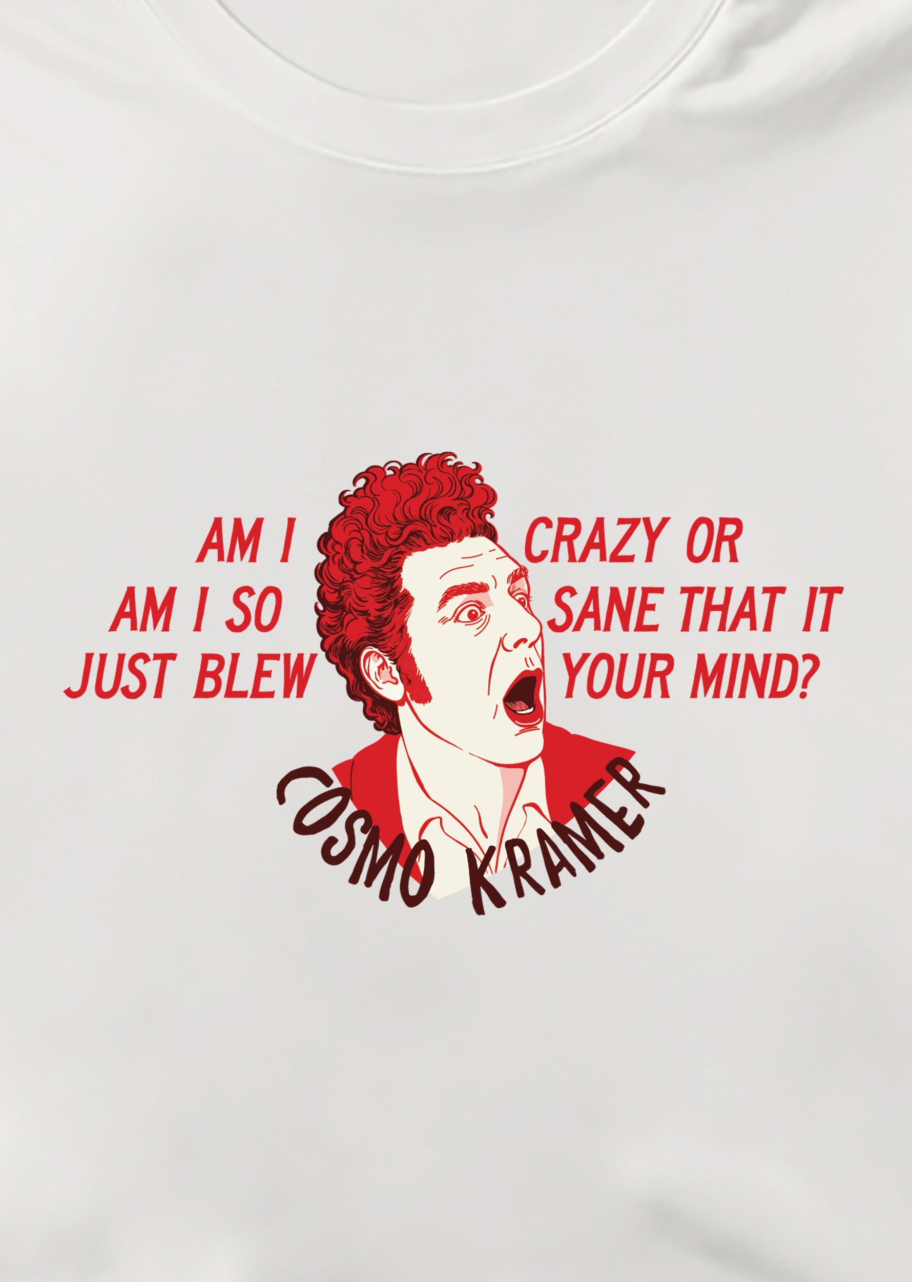 Kramer - Crazy or Sane, Crop Tişört