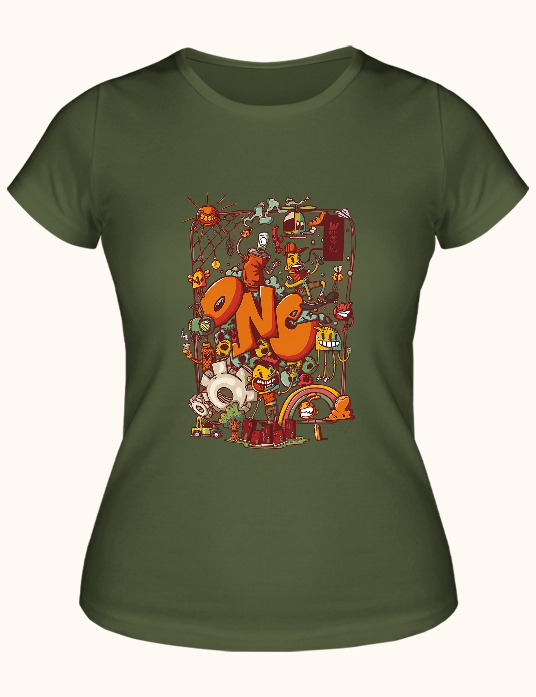 Number One Mess, Kadın Tişört