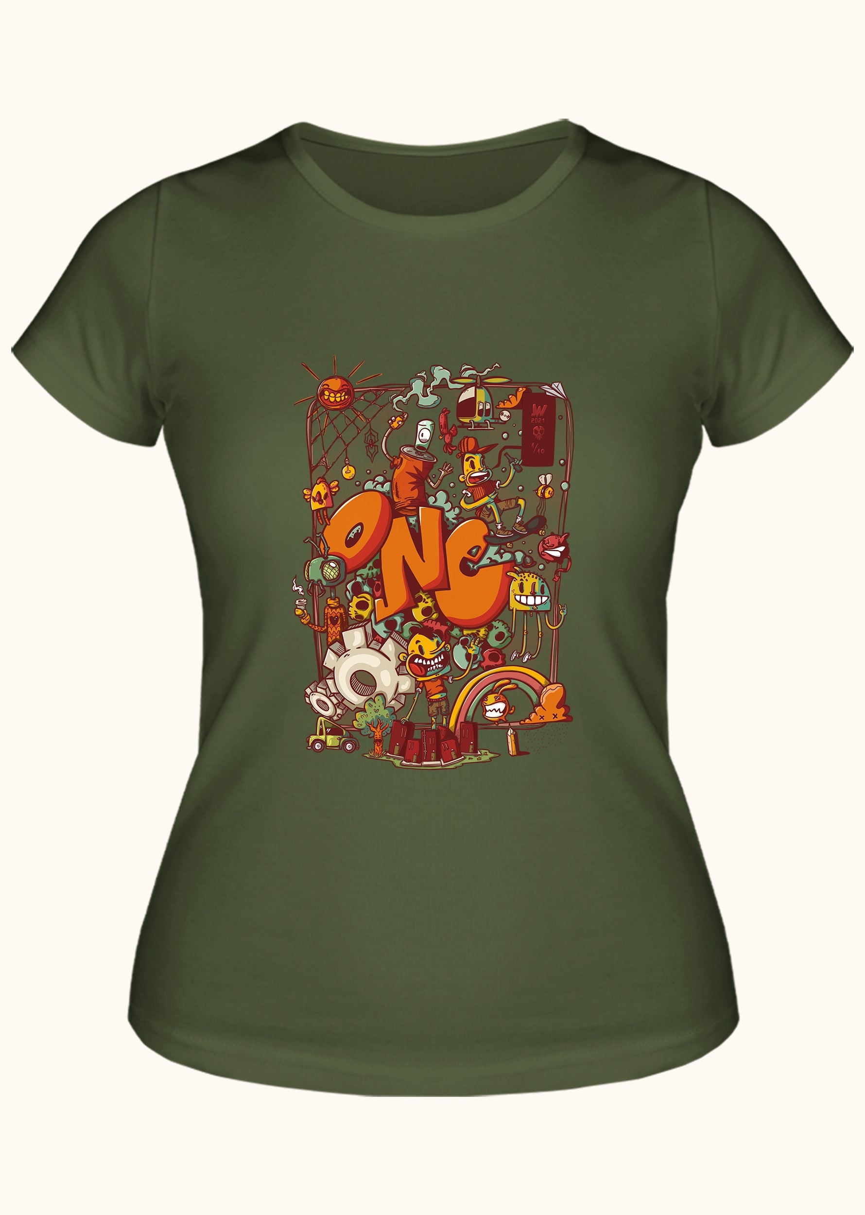 Number One Mess, Kadın Tişört