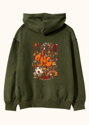 Number One Mess, Oversize Unisex Kapüşonlu Sweatshirt