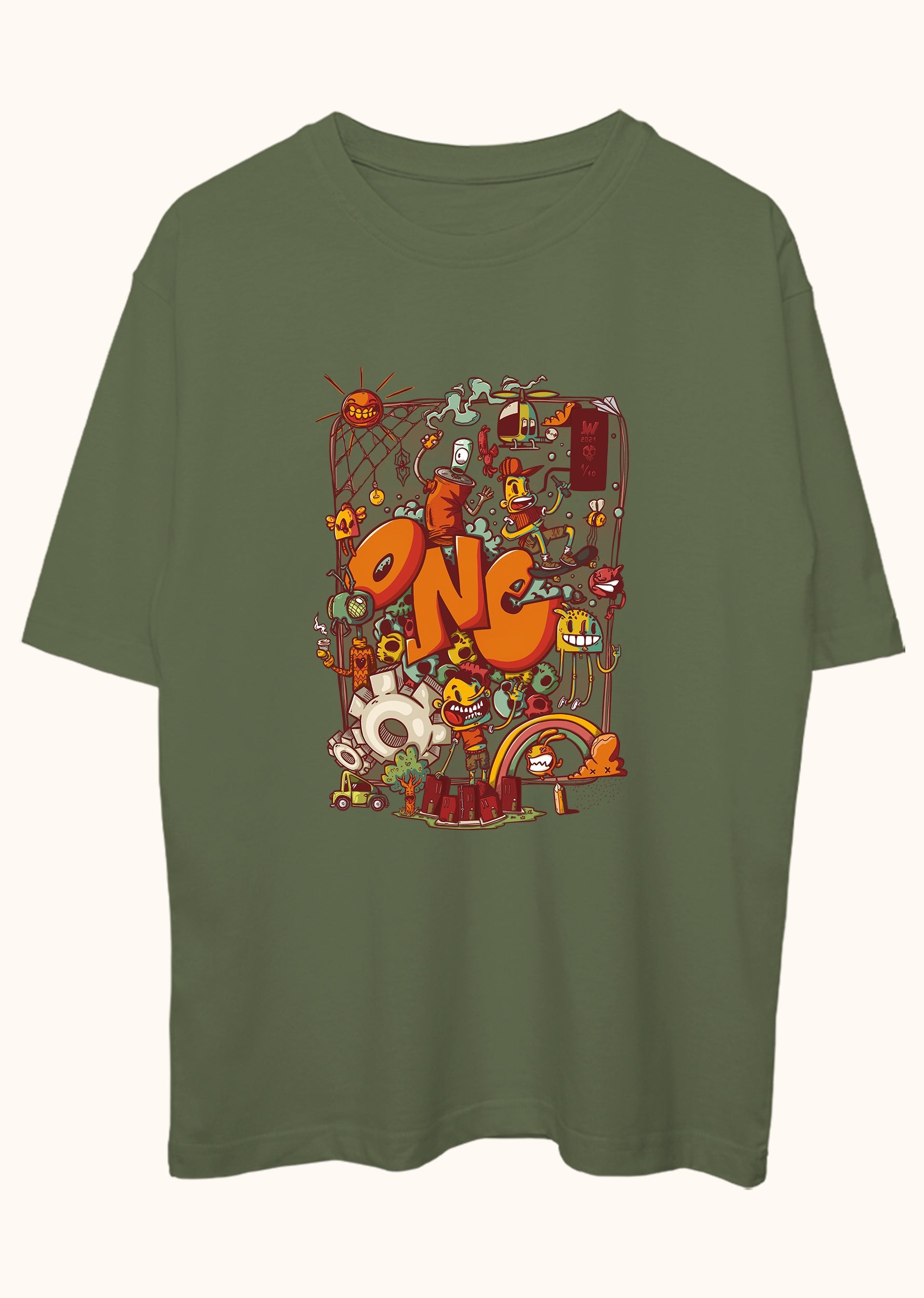 Number One Mess, Oversize Tişört