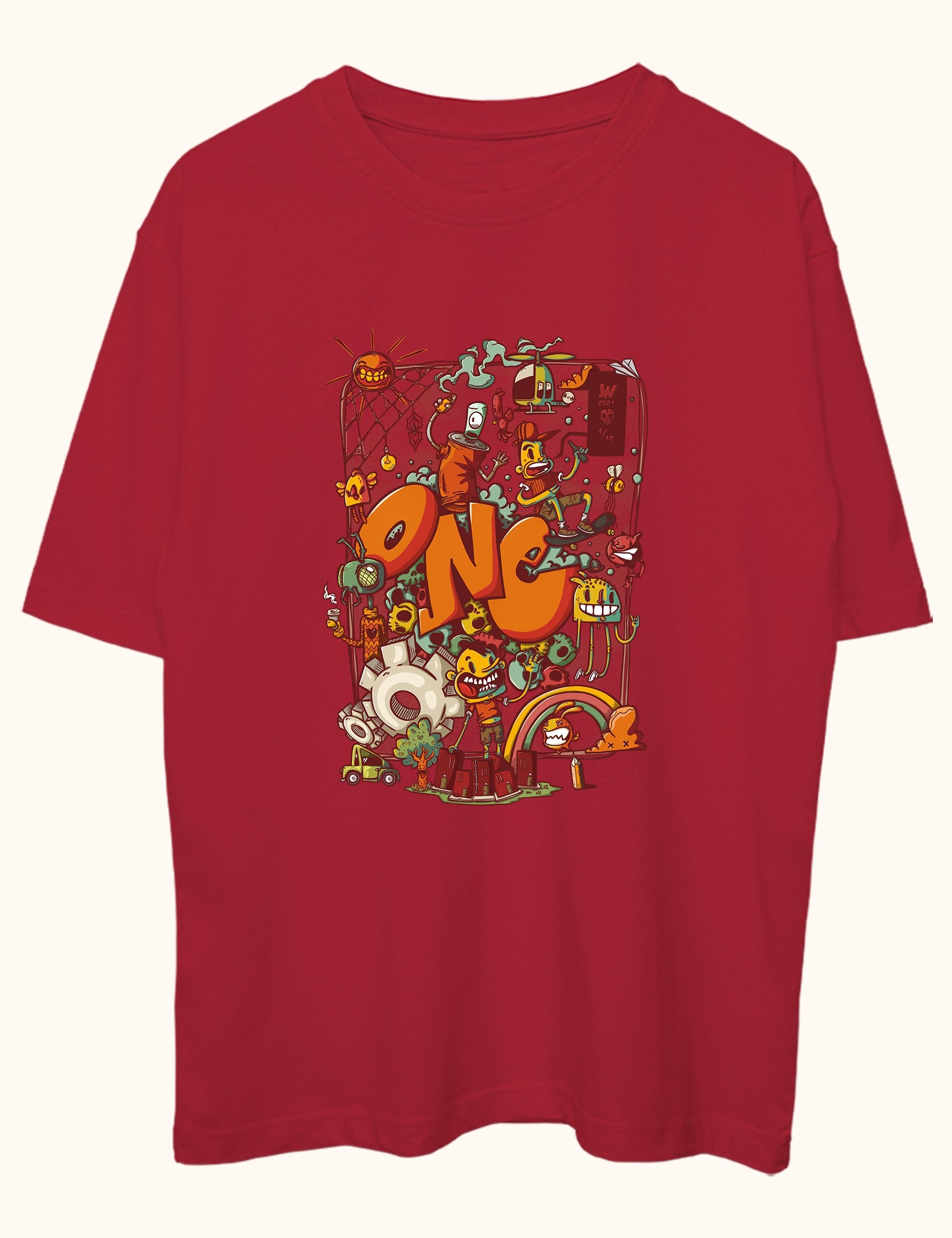 Number One Mess, Oversize Tişört