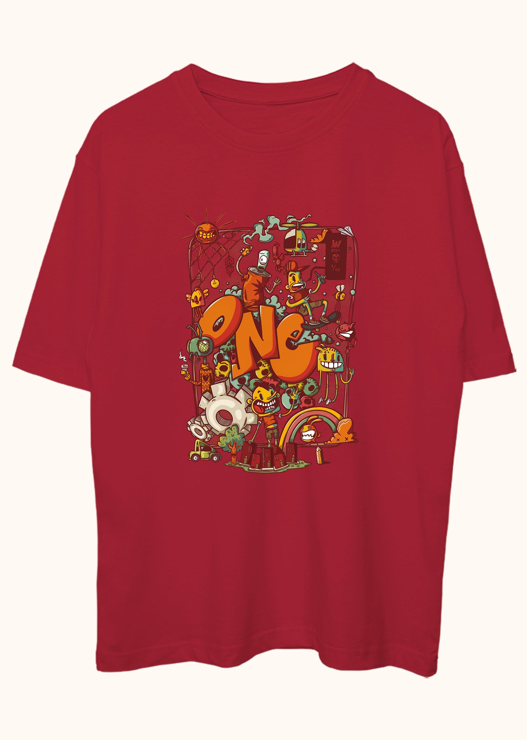 Number One Mess, Oversize Tişört