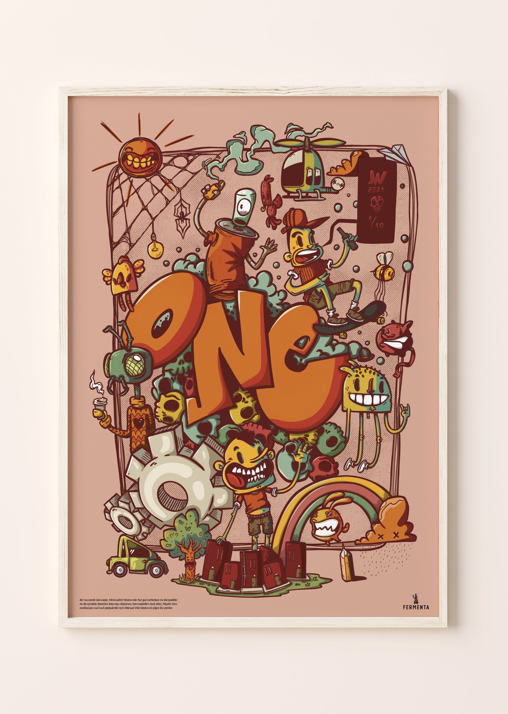 Number One Mess, Poster