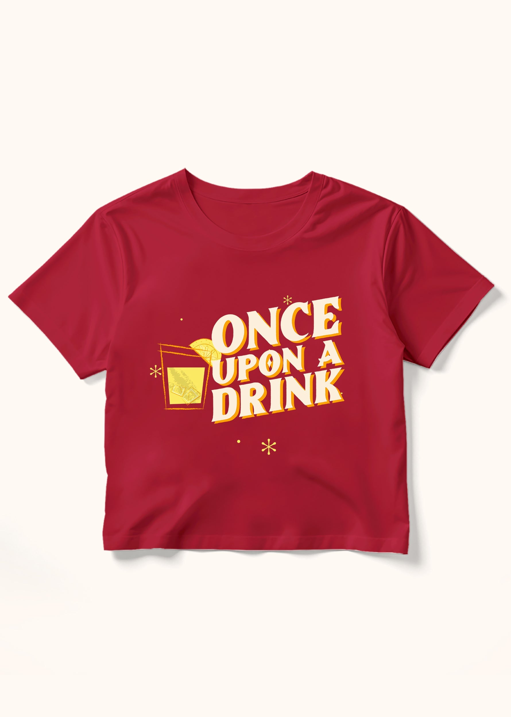 Once Upon a Drink, Crop Tişört