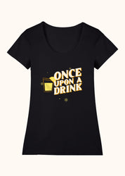 Once Upon a Drink, Geniş Yaka Tişört