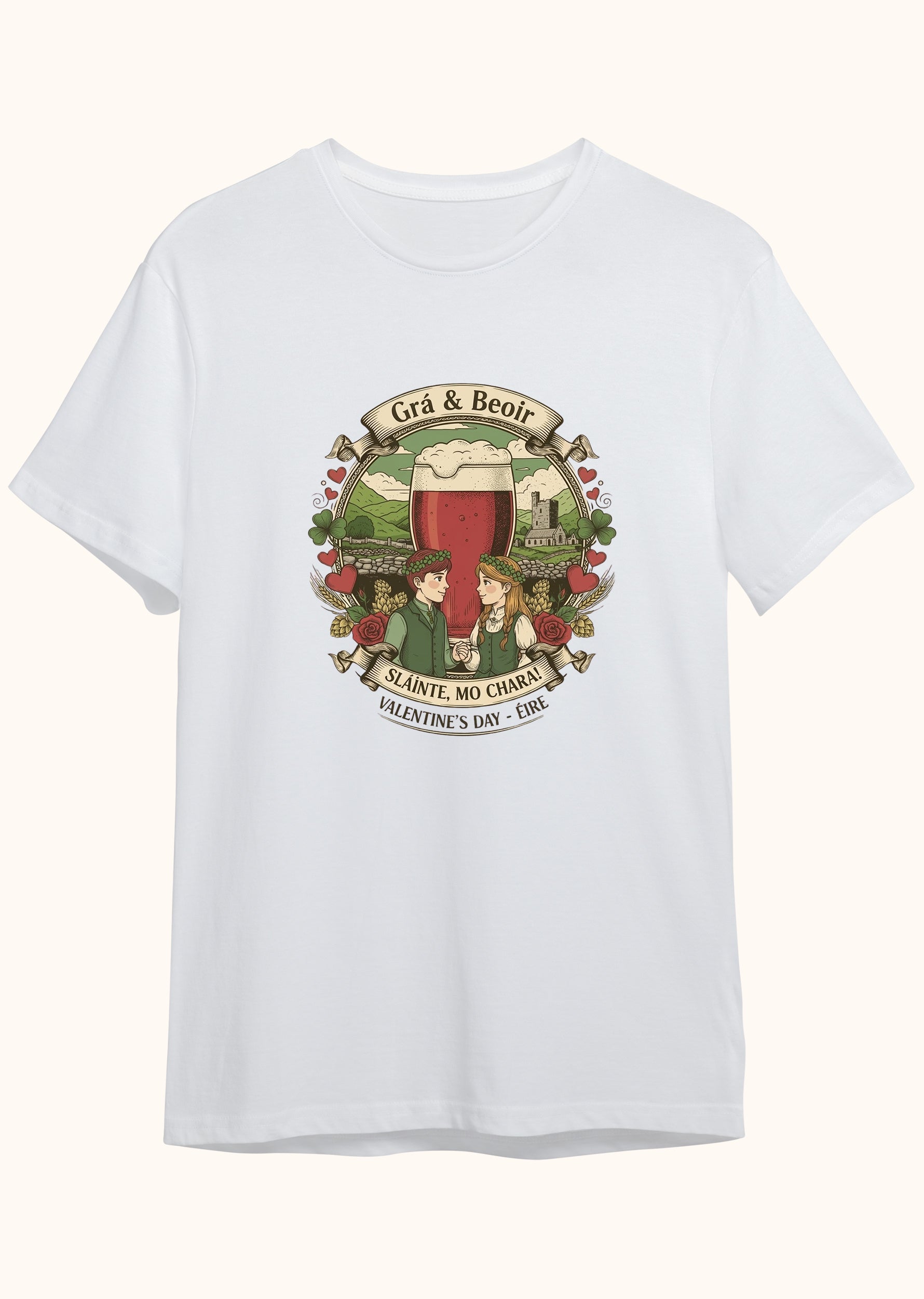 Pint My Valentine, Erkek Tişört