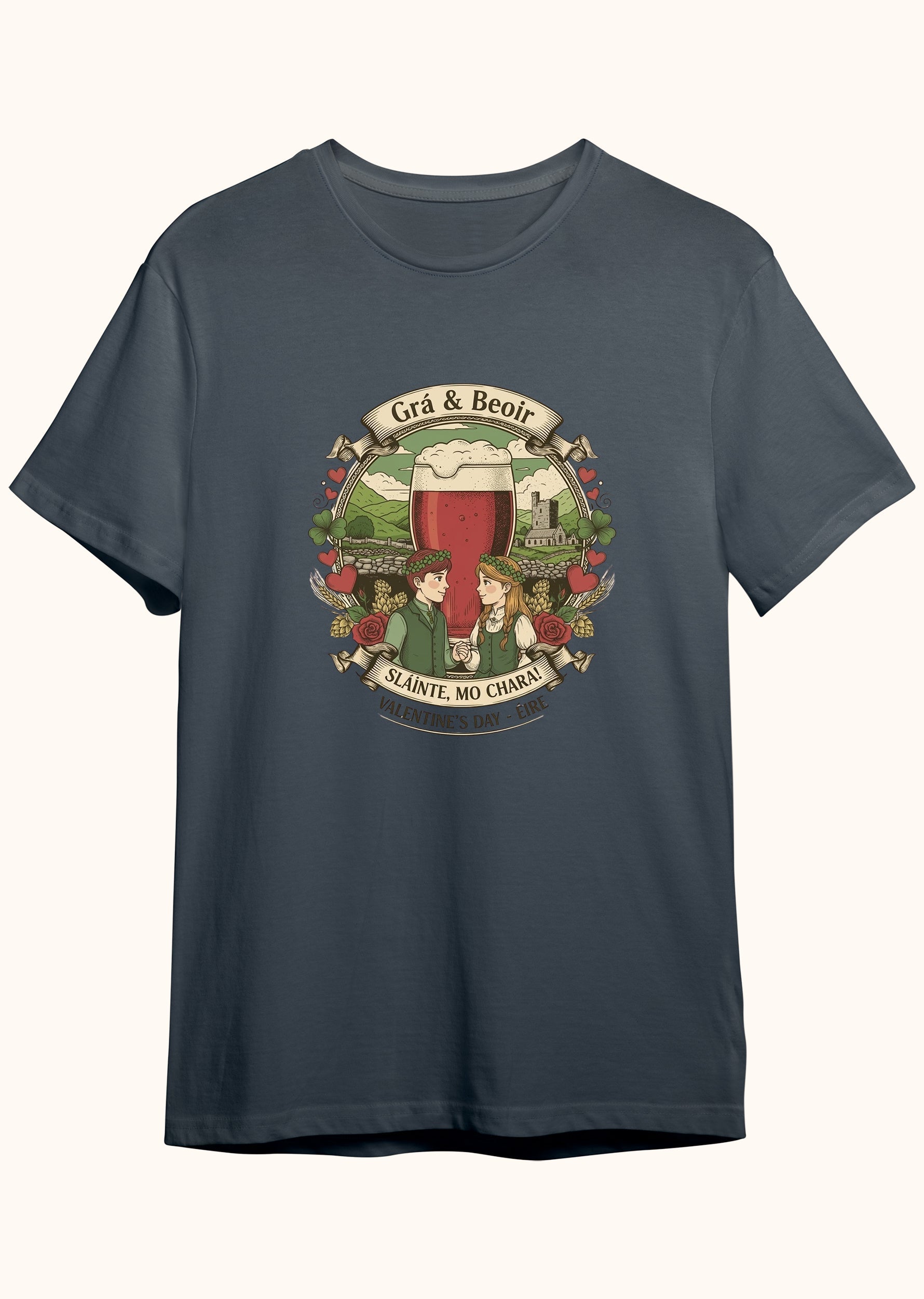 Pint My Valentine, Erkek Tişört