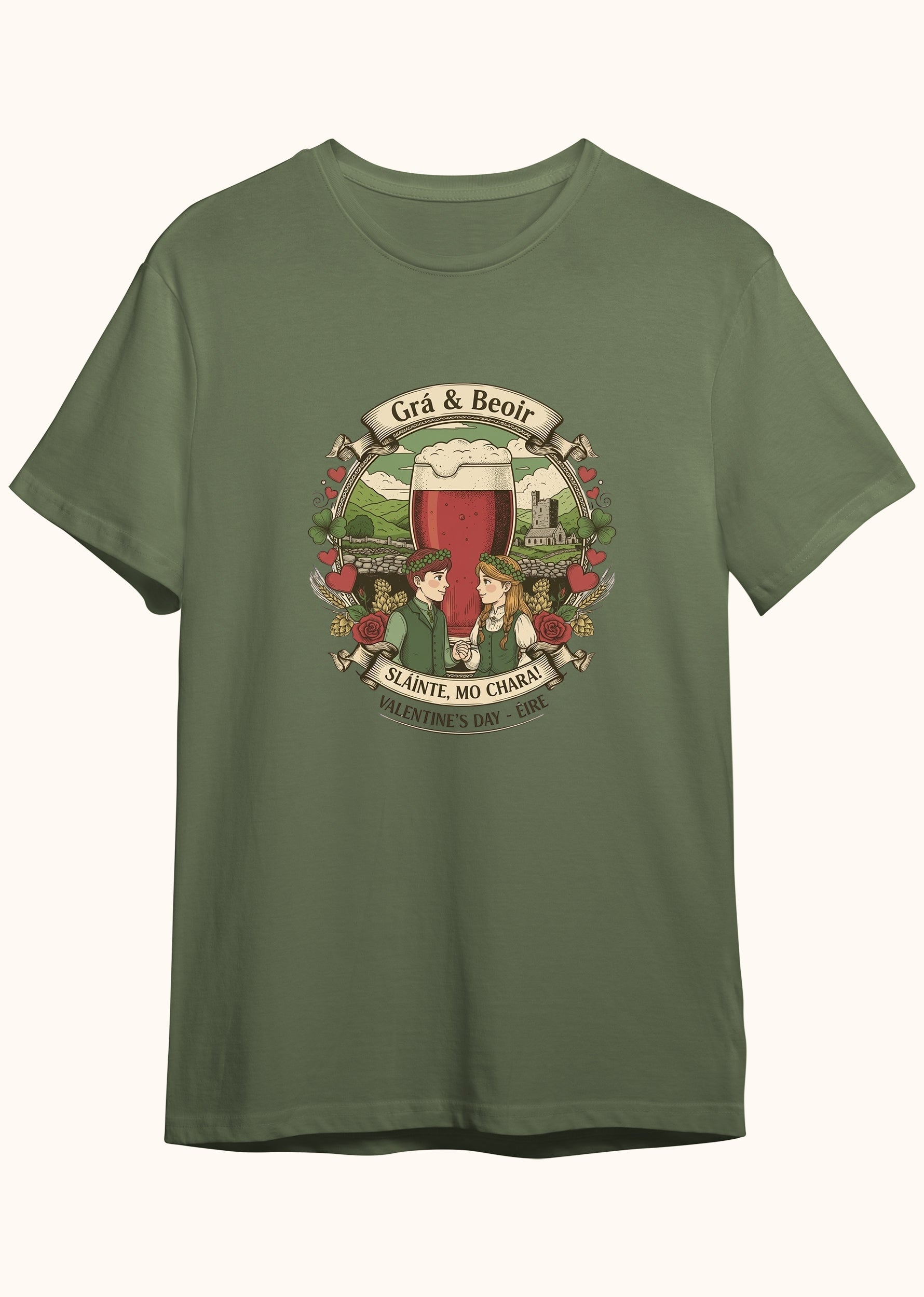 Pint My Valentine, Erkek Tişört