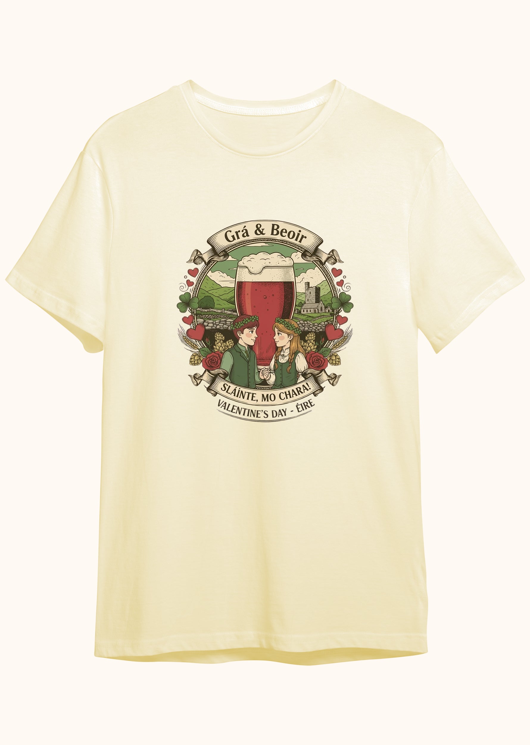 Pint My Valentine, Erkek Tişört