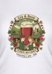 Pint My Valentine, Kadın Tişört