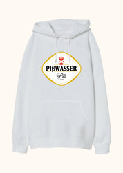 Pisswasser, Oversize Unisex Kapüşonlu Sweatshirt
