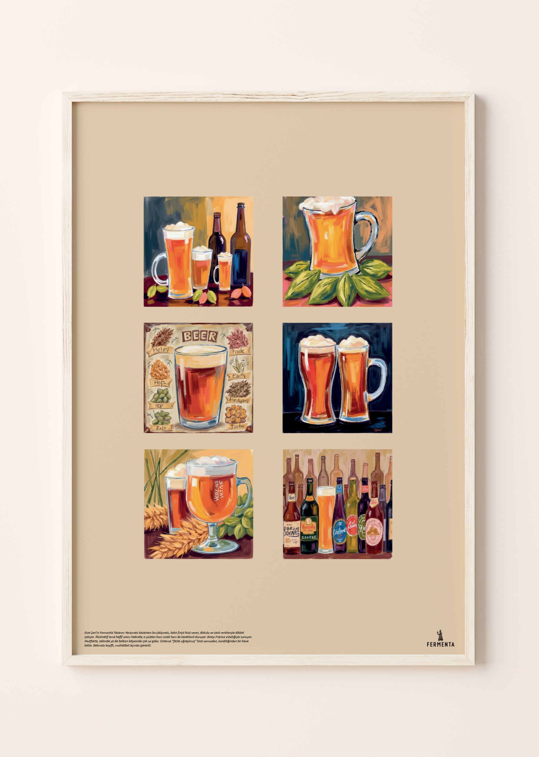 Plaisir de la bière, Poster