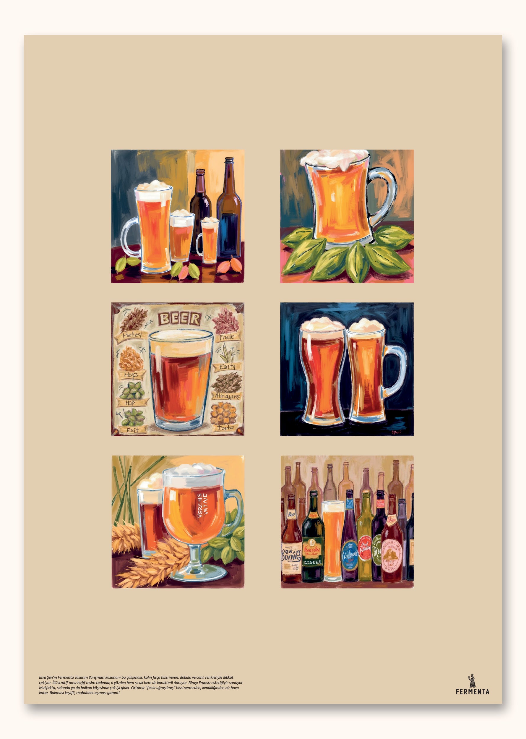 Plaisir de la bière, Poster