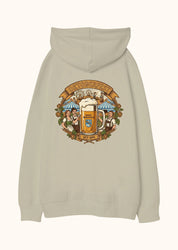 Prost, Oversize Unisex Kapüşonlu Sweatshirt