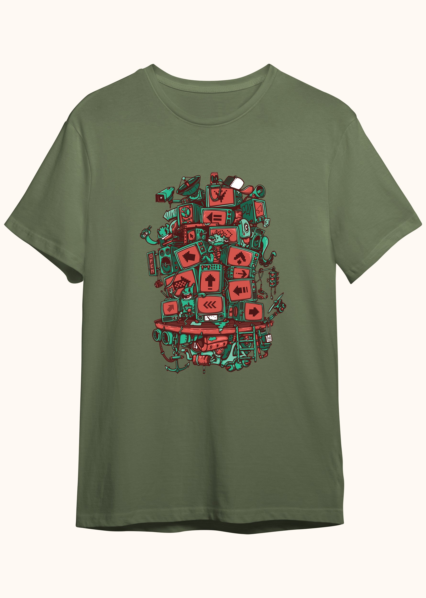 Screen Tower, Erkek Tişört