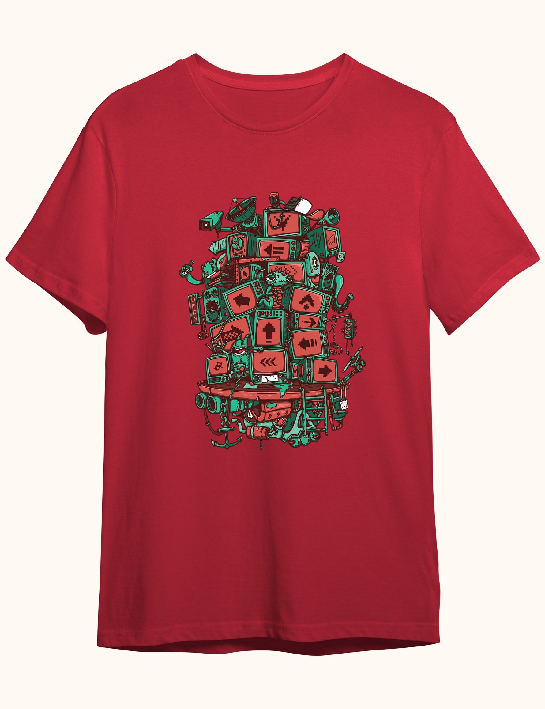 Screen Tower, Erkek Tişört