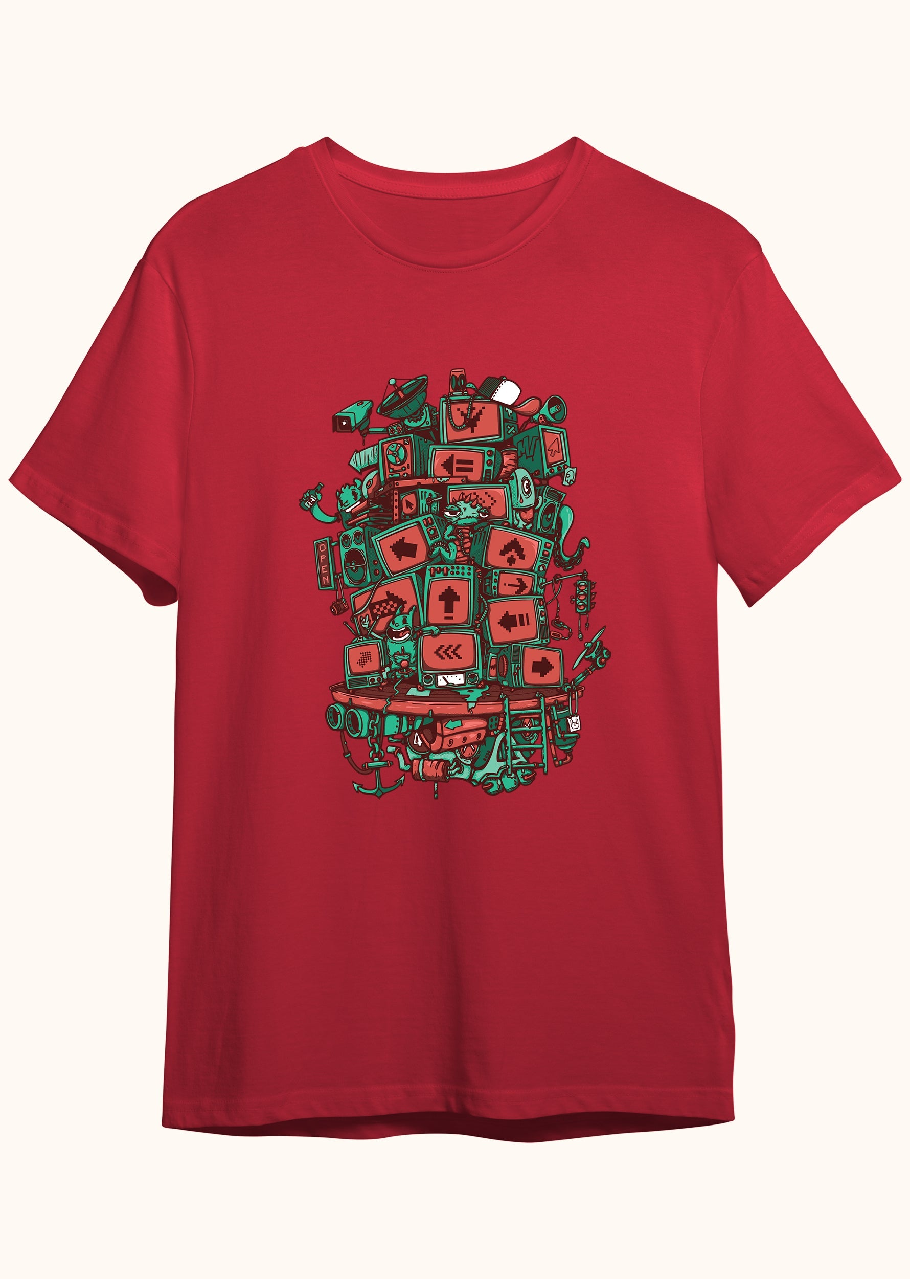 Screen Tower, Erkek Tişört