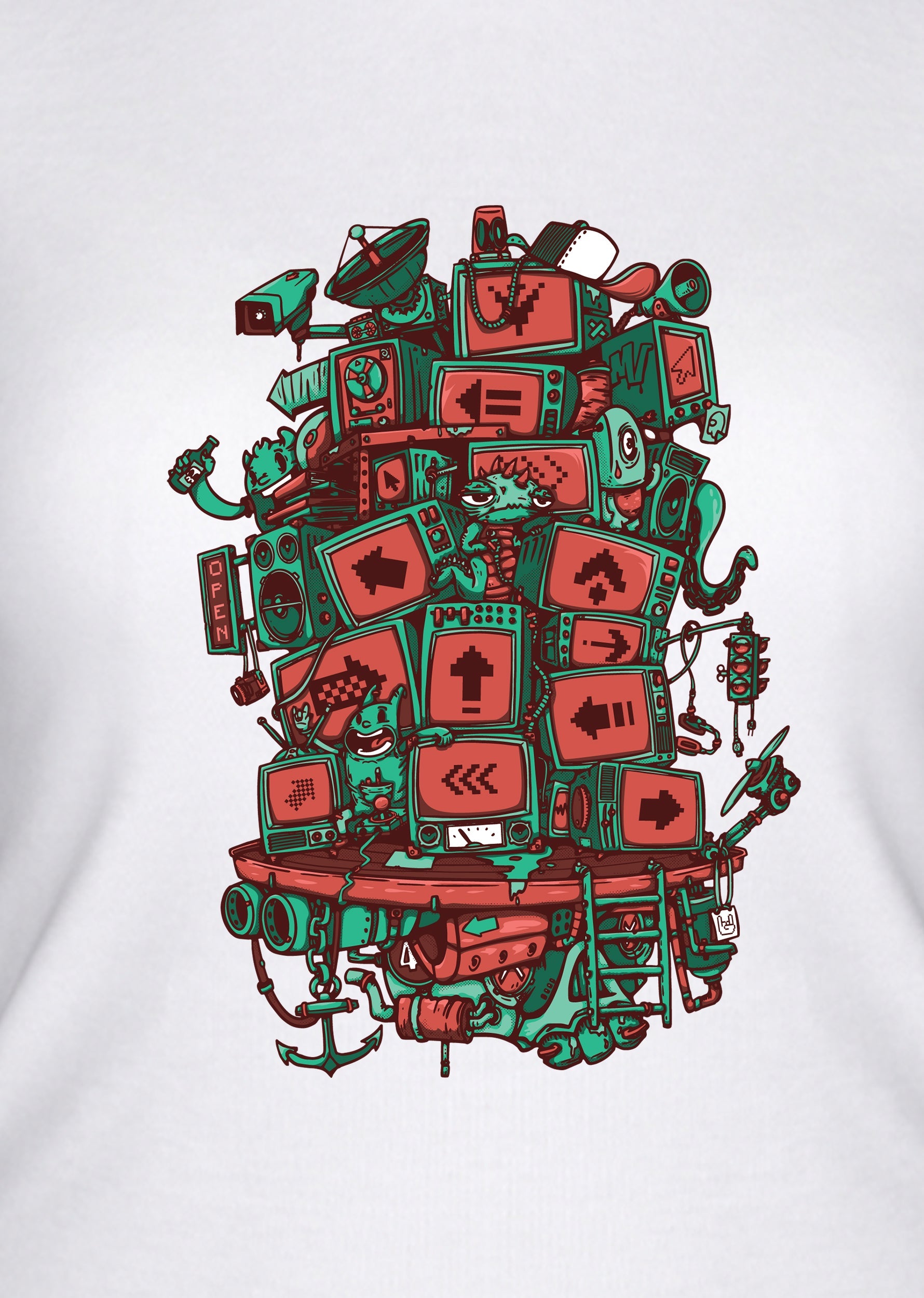 Screen Tower, Kadın Tişört