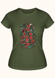 Screen Tower, Kadın Tişört