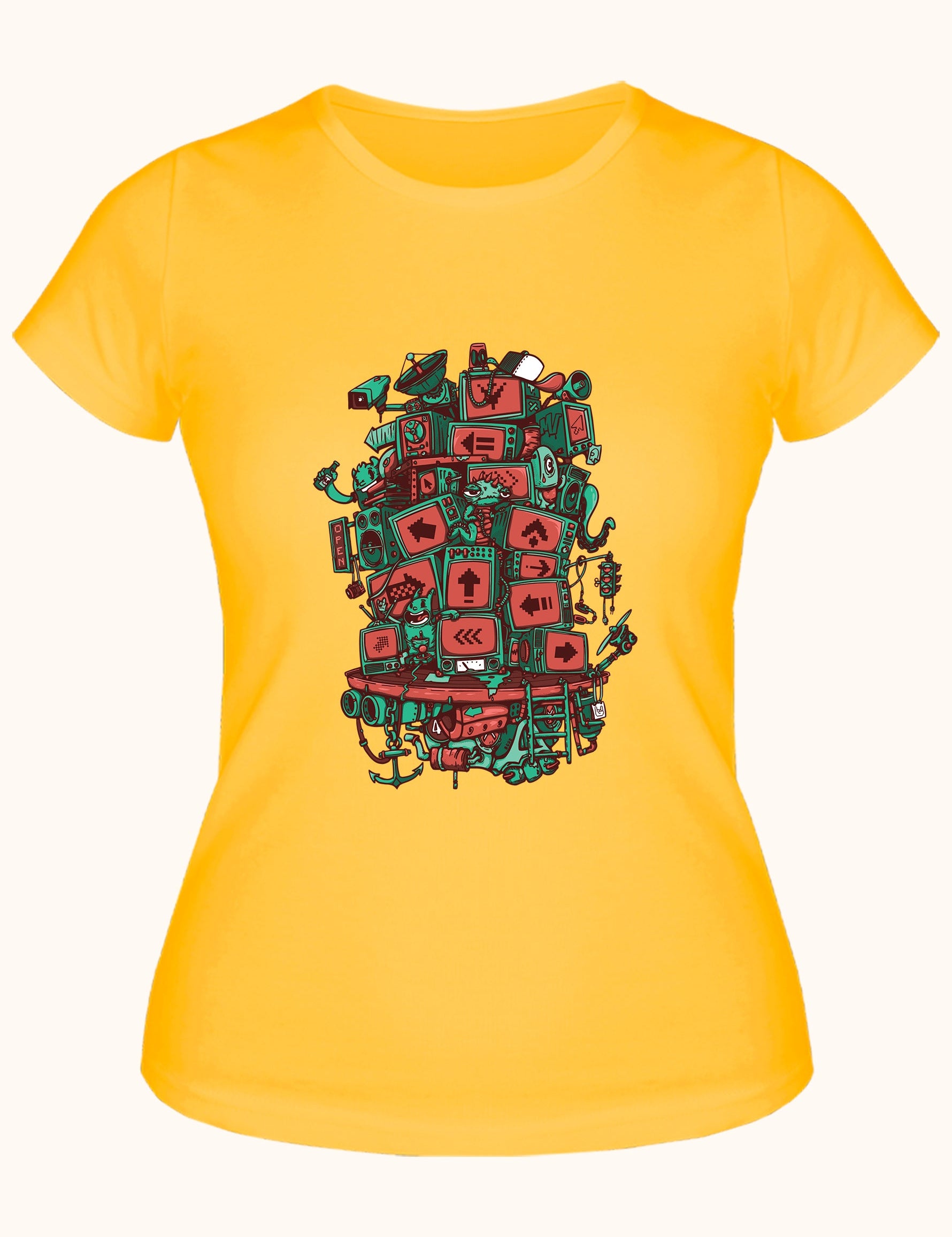 Screen Tower, Kadın Tişört