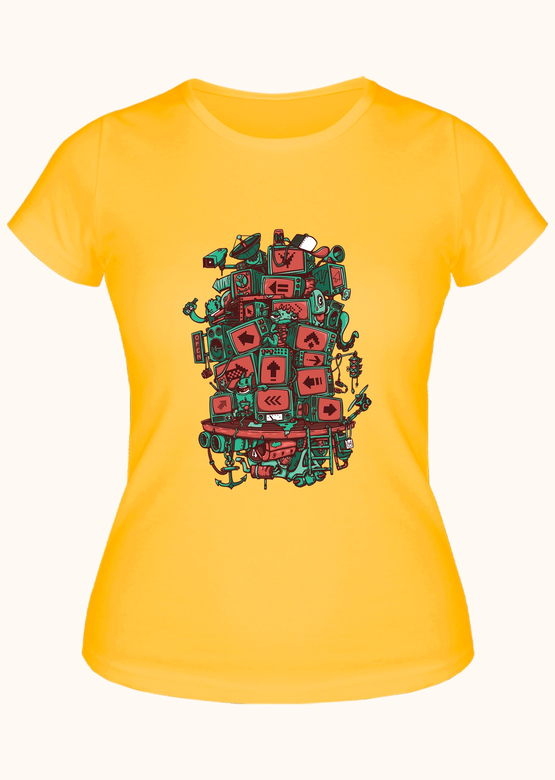 Screen Tower, Kadın Tişört