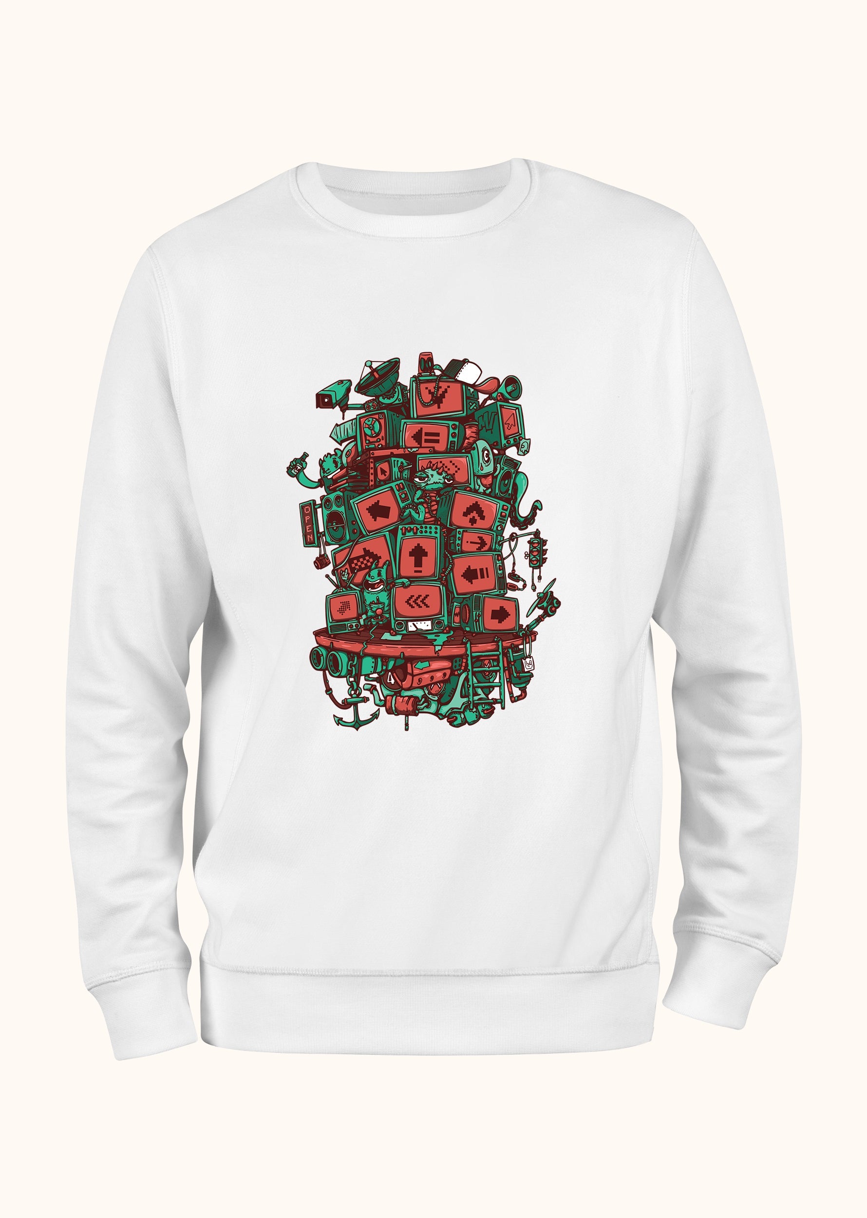 Screen Tower, Sweatshirt