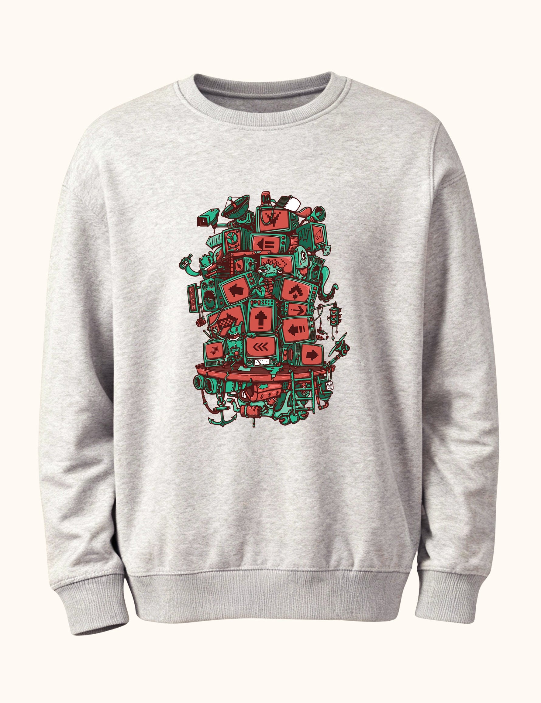 Screen Tower, Sweatshirt