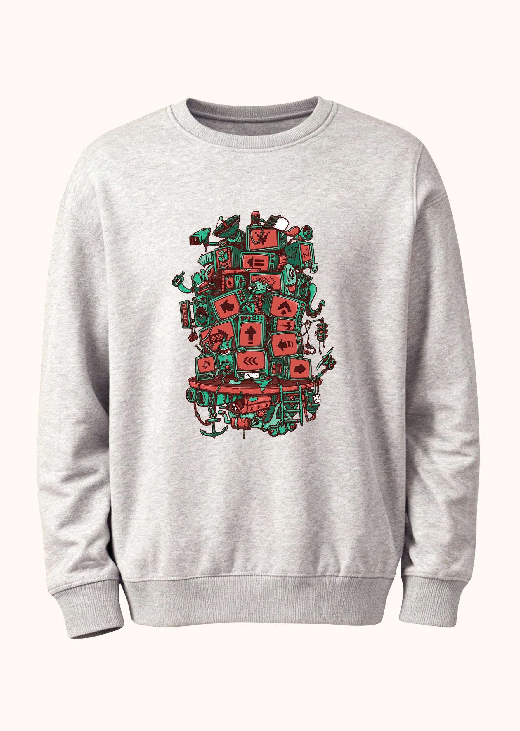 Screen Tower, Sweatshirt