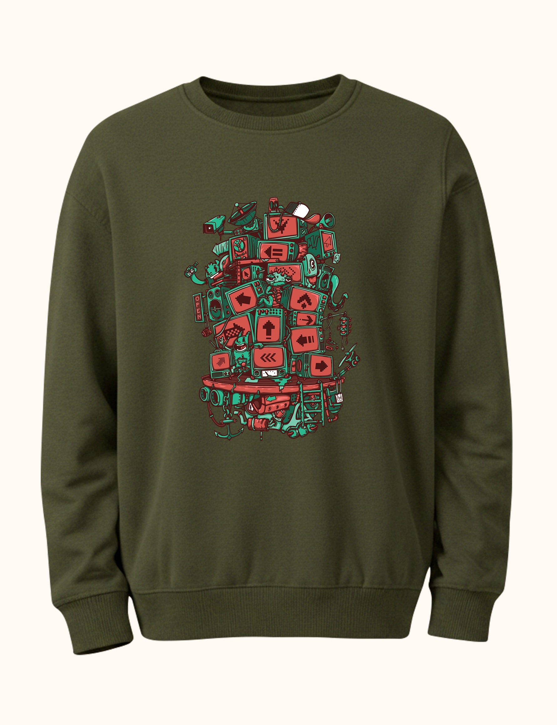 Screen Tower, Sweatshirt