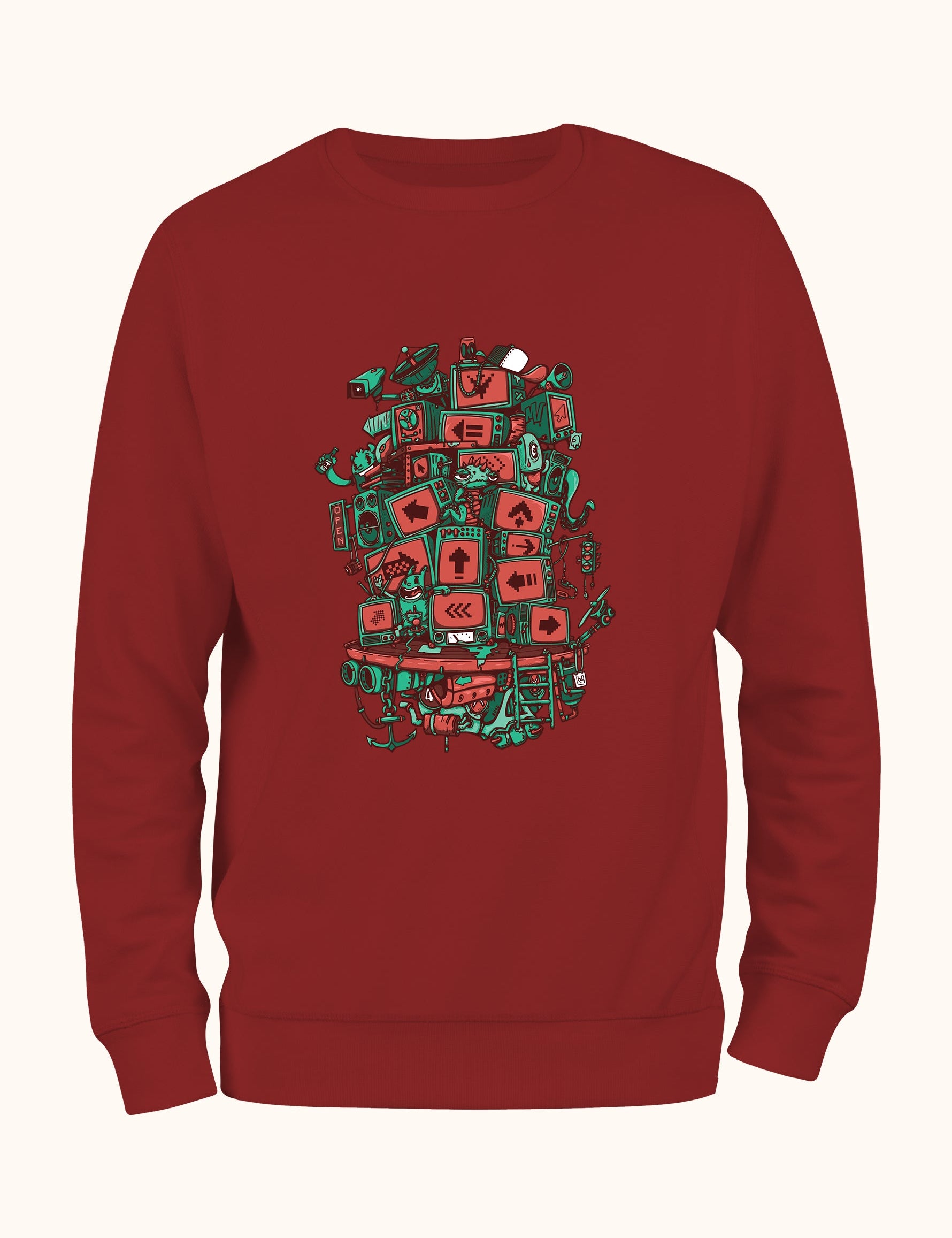 Screen Tower, Sweatshirt