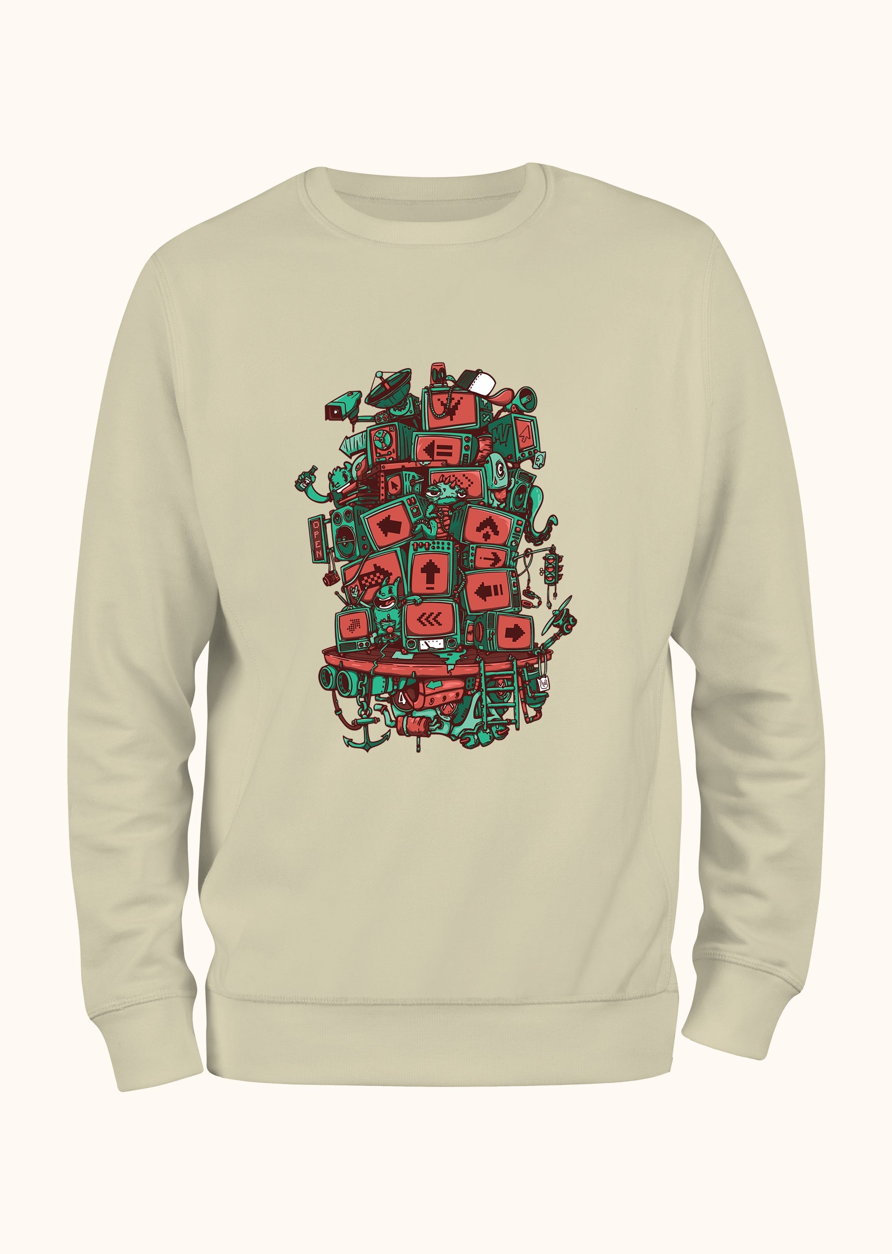 Screen Tower, Sweatshirt